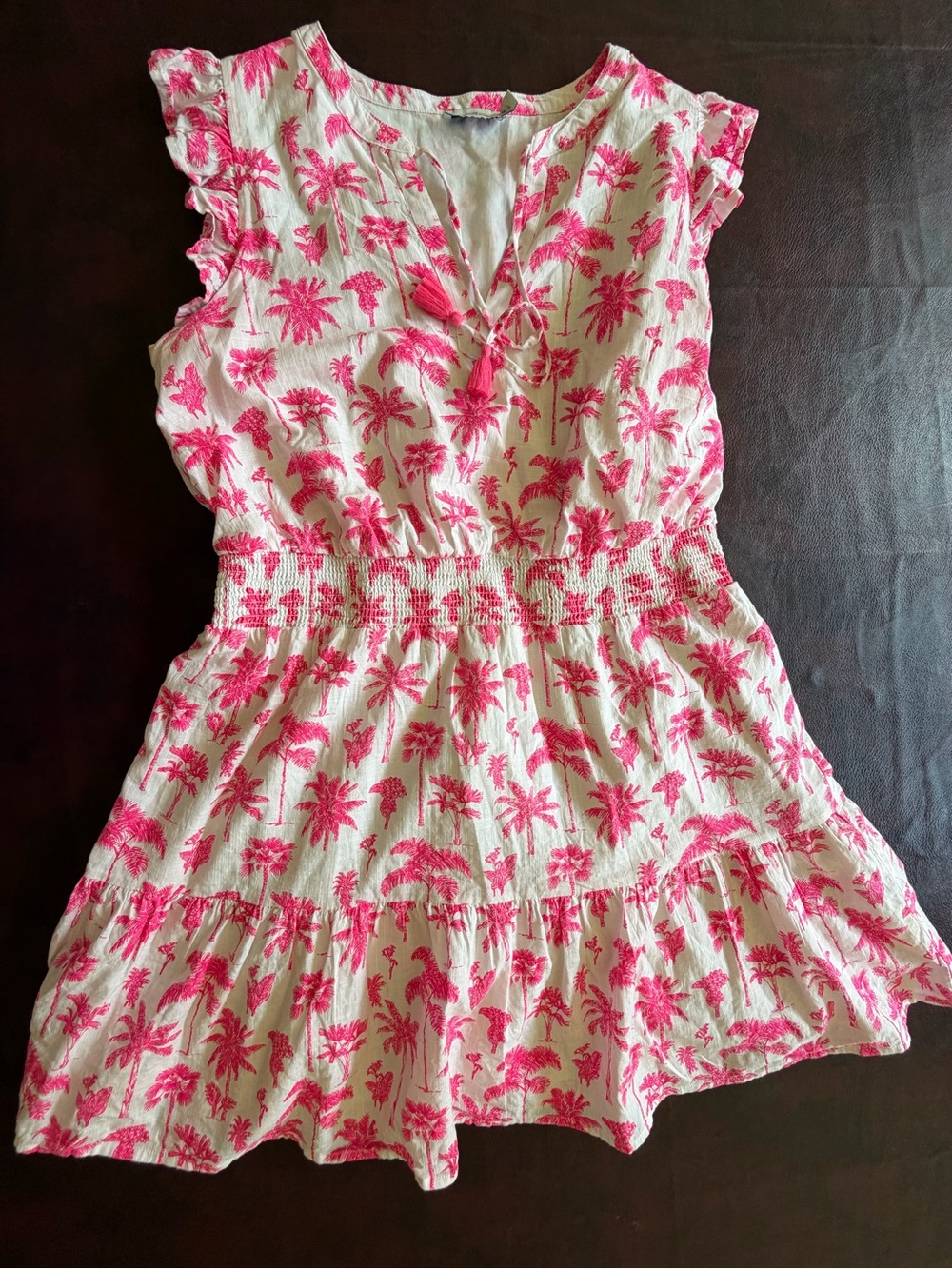 Vineyard Vines Smocked Dress, size Large
